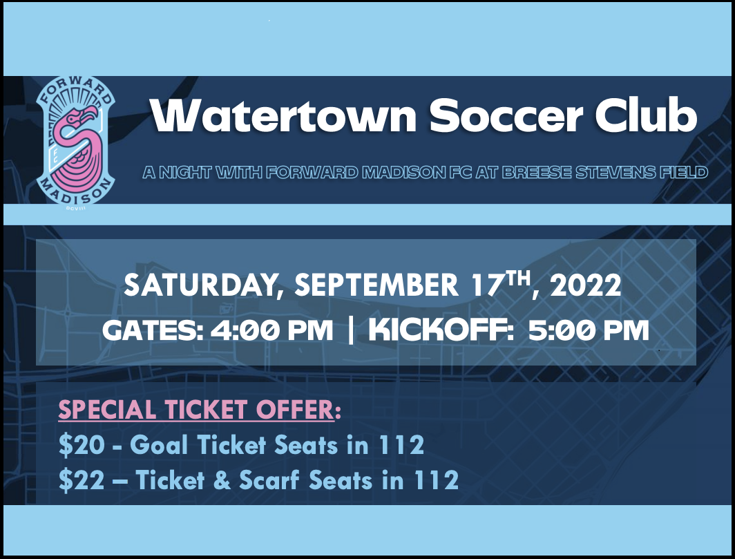 A Night with Forward Madison FC